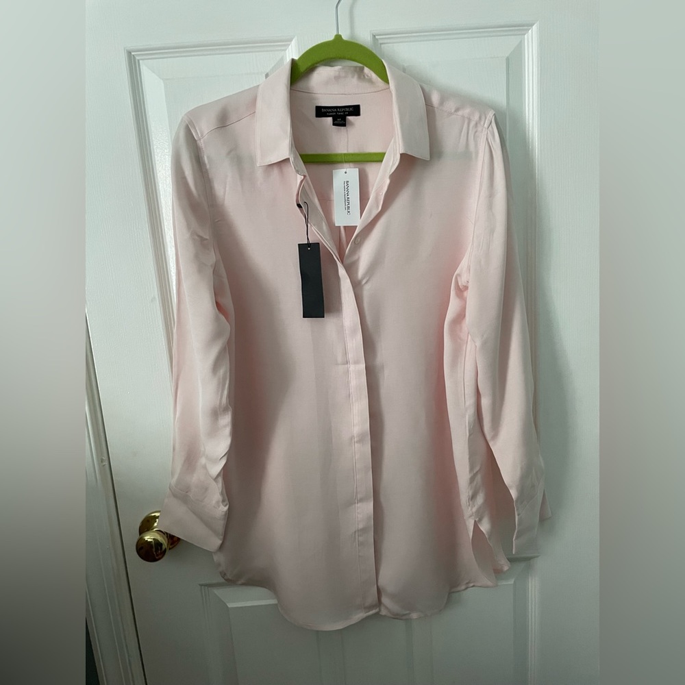 Banana Republic Parker Tunic size MEDIUM button front